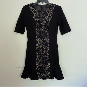 Cynthia Steffe Ruffle Hem Lace Dress 4